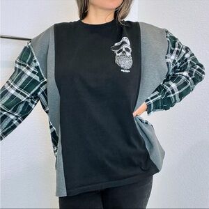 San Felipe skull flannel